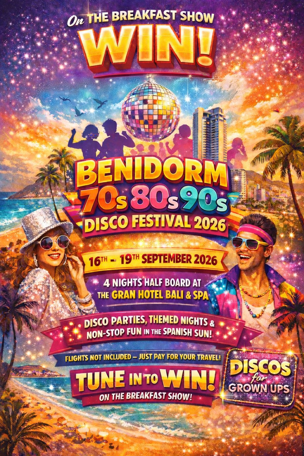 Breakfast show competition with Piers