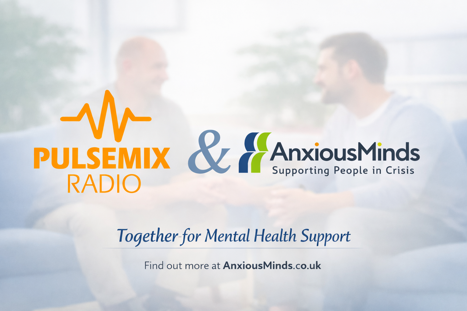 PulseMix Radio CIC Partners with Anxious Minds