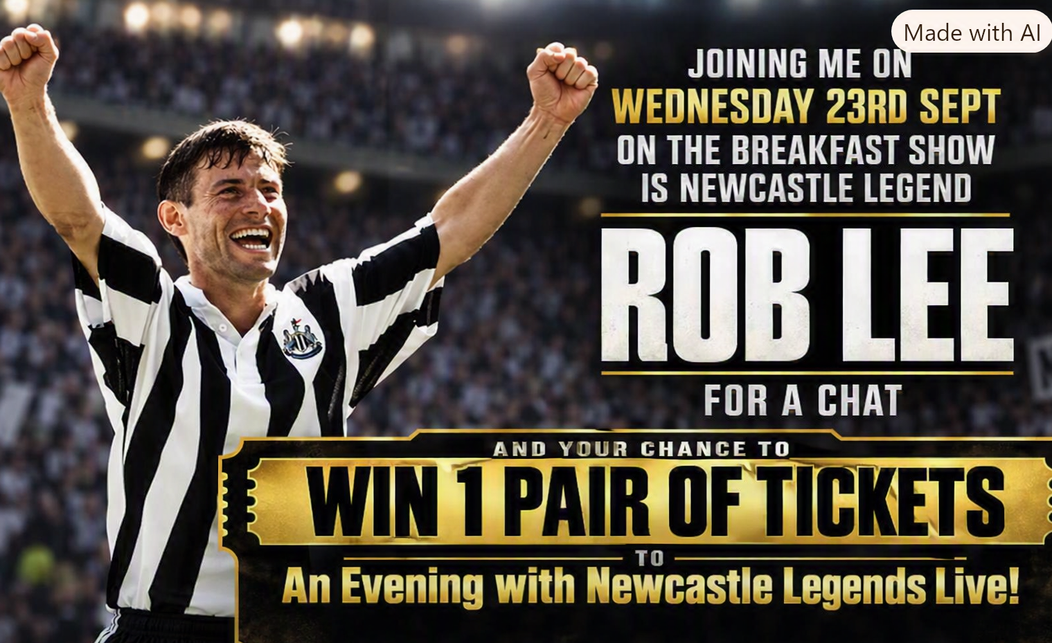 ROB LEE JOINS PIERS ON WEDNESDAY